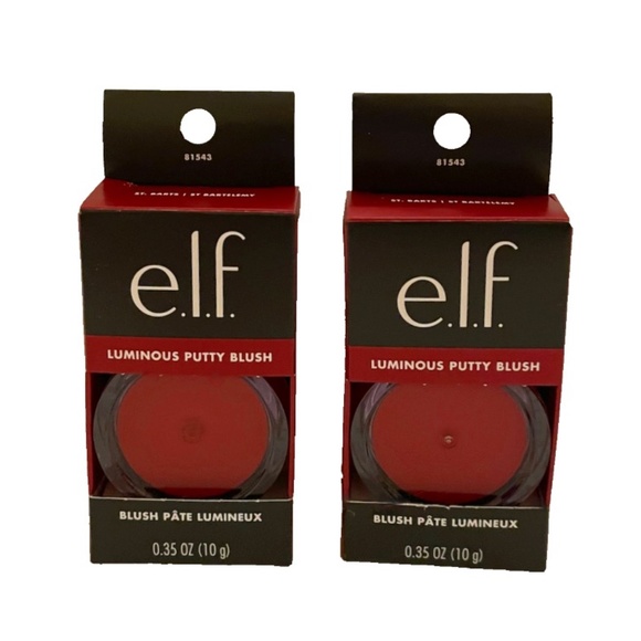 🥳 $5 Bundle Item ELF Luminous Putty Blush In St Barts 2 Boxes - Picture 1 of 5
